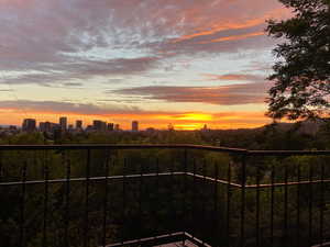 Sunset views of SLC.