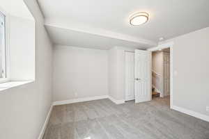 Spacious 2nd family room downstairs.