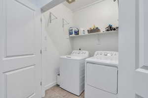 Upstairs Laundry