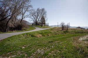 Home sits on a knoll with panaremic views of the entire Ogden Valley.
