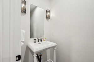 View of bathroom