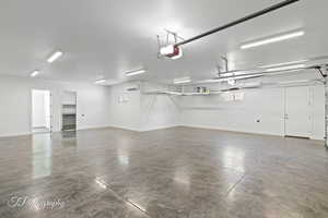 Garage featuring climate control