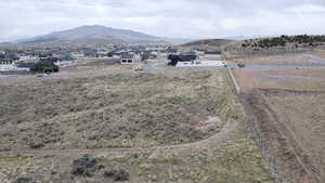 Mountain view featuring a residential view