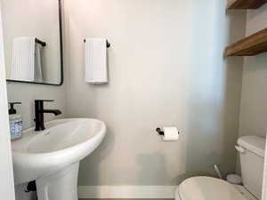 Half bathroom