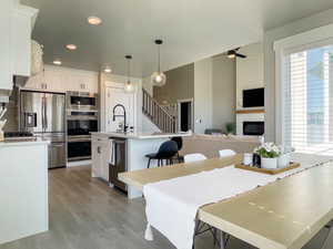 Dining area and Kitchen alternate view