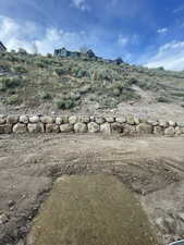 mountainside backyard