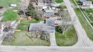 Bird's eye view featuring a residential view