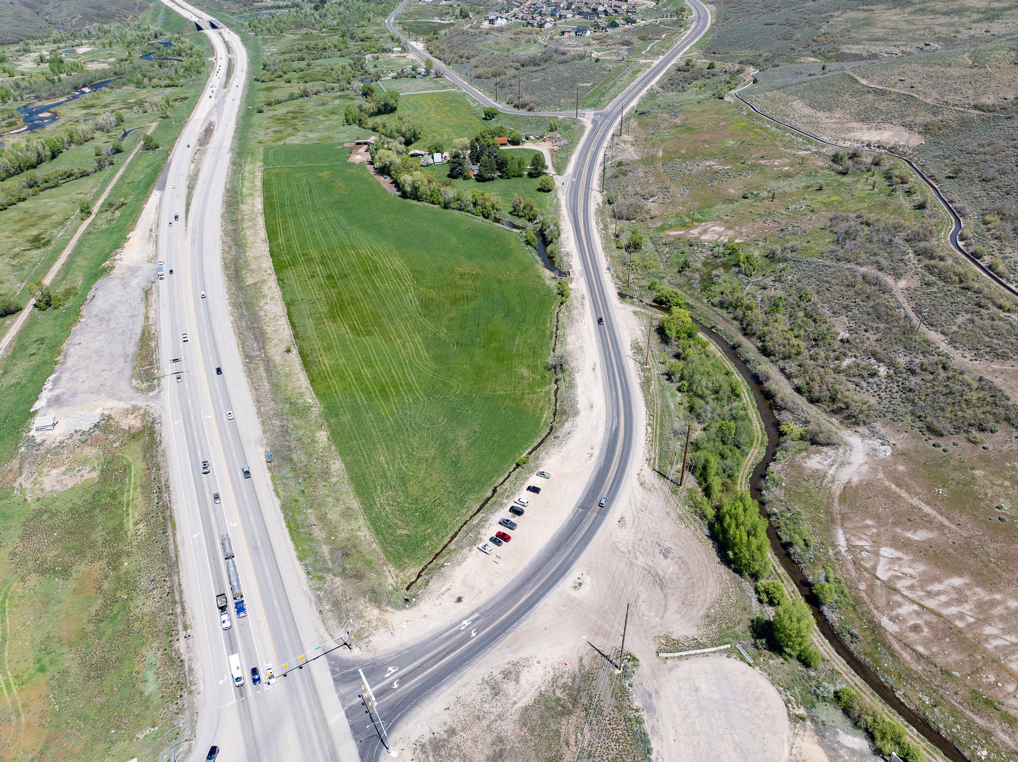 Drone / aerial view