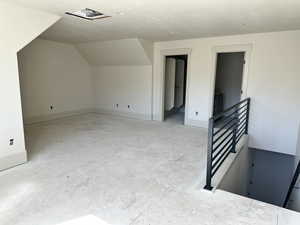 Additional family room on the upper floor with bedroom and full bath adjacent