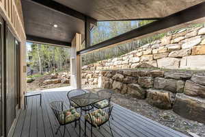Deck featuring outdoor dining space