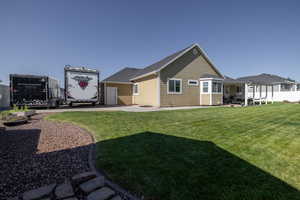 Back of house featuring a patio