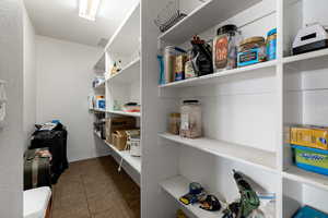 View of  large pantry