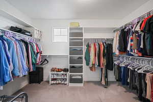 Spacious Primary Walk-in Closet