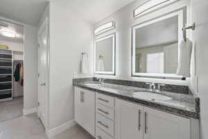 Primary Bathroom With Double Vanities