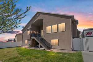 Covered Deck and Covered Patio! Both face to the NorthEast and are shaded those hot summer days!