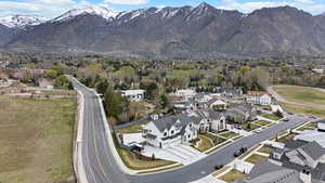 View of mountain feature with a residential view