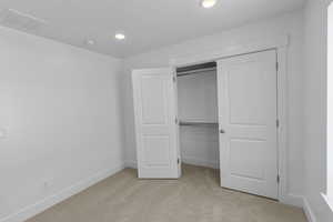 Closet with visible vents