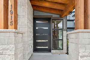 Entrance to property