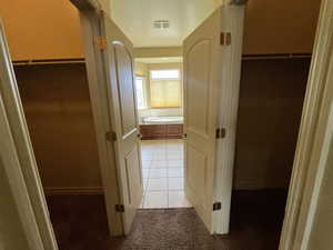 Master Suite closets
