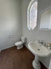 Upstairs Half Bath