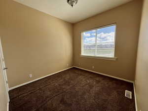 Upstairs Bedroom #3 with Walk In Closet