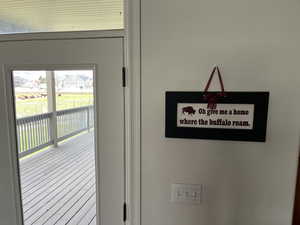 Kitchen sign