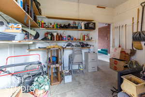 View of storage room