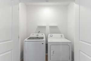 Electric Washer and dryer (excluded from sale)