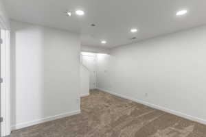 Downstairs living room