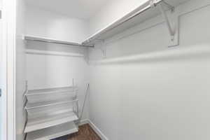 Walk in closet