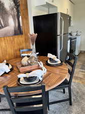 View of dining room