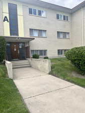 Exterior space featuring entry steps
