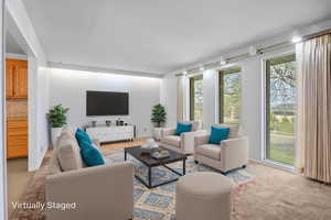 View of living room