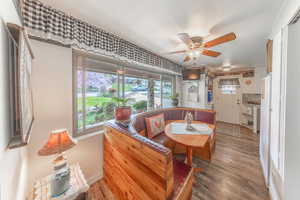 In addition to a dining room, this home features a little breakfast nook!