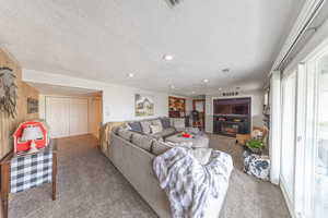 Large family room in the mother-in-law basement.
