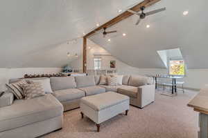 Huge recreation room on upper level of detached garage