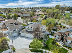 Bird's eye view featuring a residential view