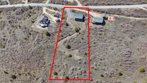 Ariel view of property. Property lines are not exact. buyer to clarify all property line information