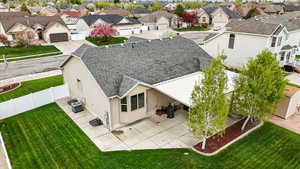 Bird's eye view featuring a residential view