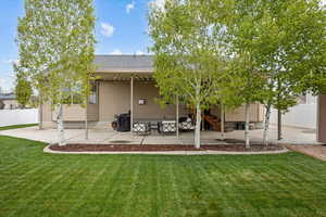 Back of property