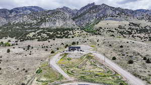 View of mountain backdrop