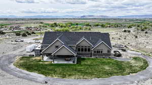 View of rural area featuring mountains