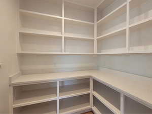 View of storage area