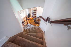 View of staircase