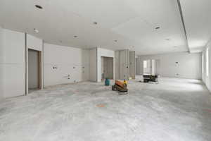 View of basement