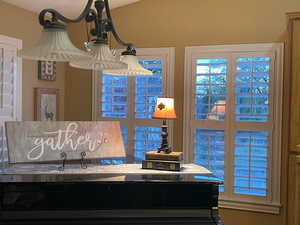 View of room details