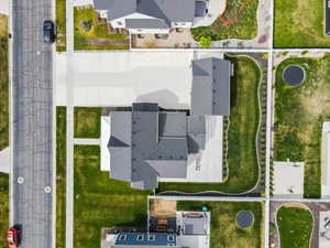 Top down drone photo