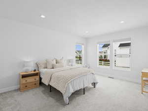 Large primary suite