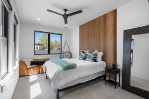Bedroom with on suite bath room