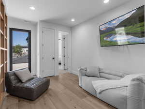 2nd level Entrance to large outdoor living area